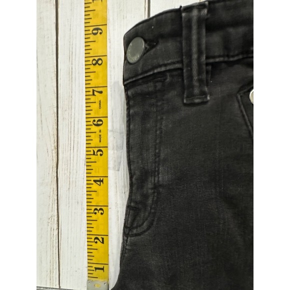 All Saints Jeans Racer Low Rise Skinny Fit Denim Pants Black Size 26 - Picture 5 of 7